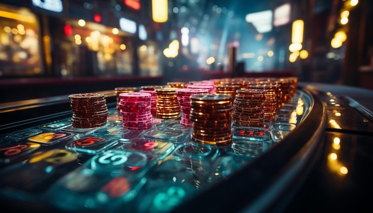 Evolution Gaming live blackjack table interface on birutoto link platform